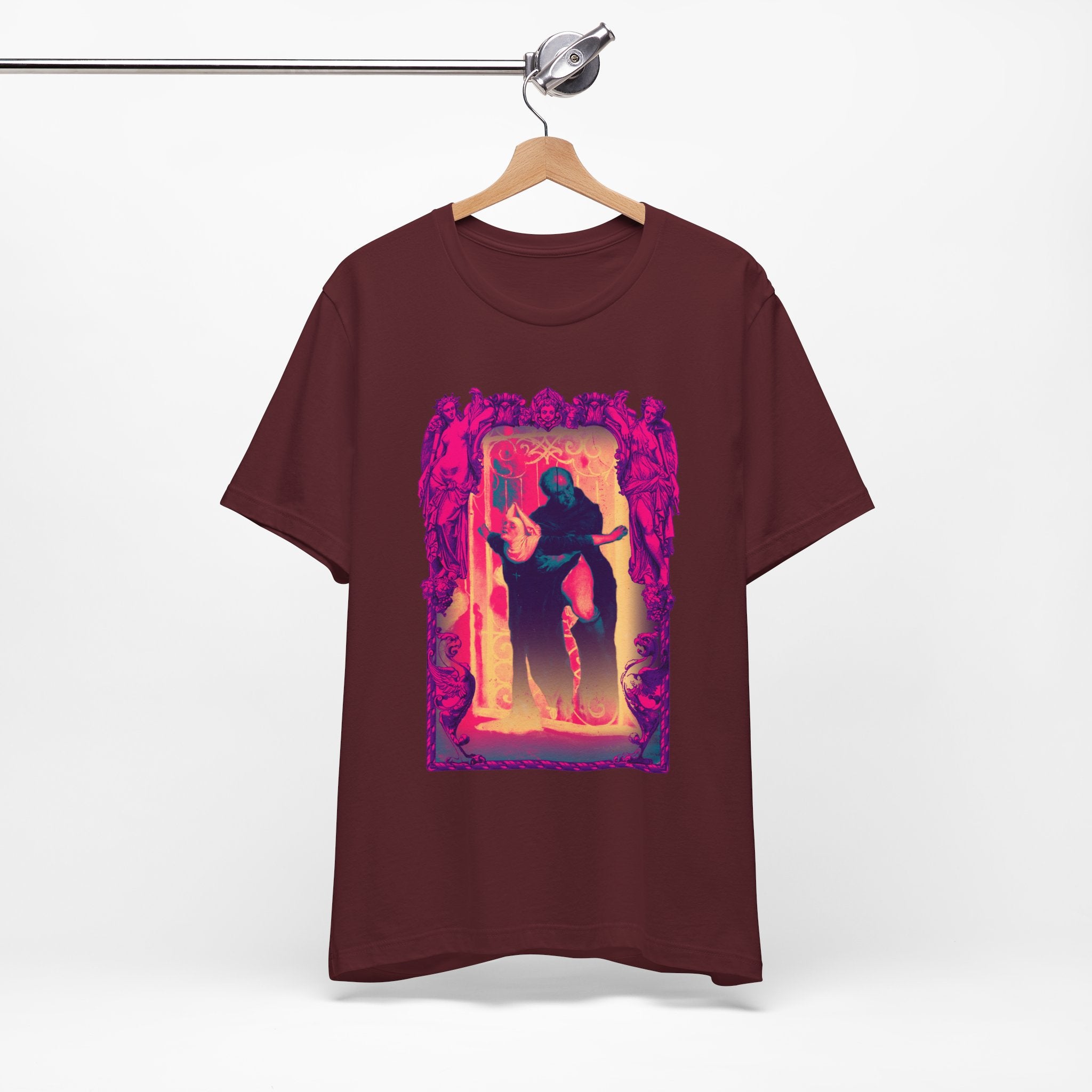 LucidSickness “The Sin” Neon Gothic Graphic T-Shirt
