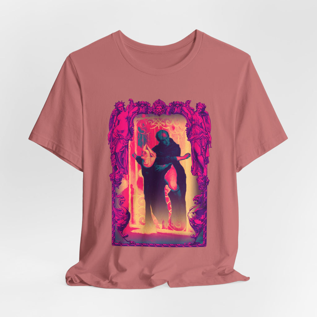LucidSickness “The Sin” Neon Gothic Graphic T-Shirt