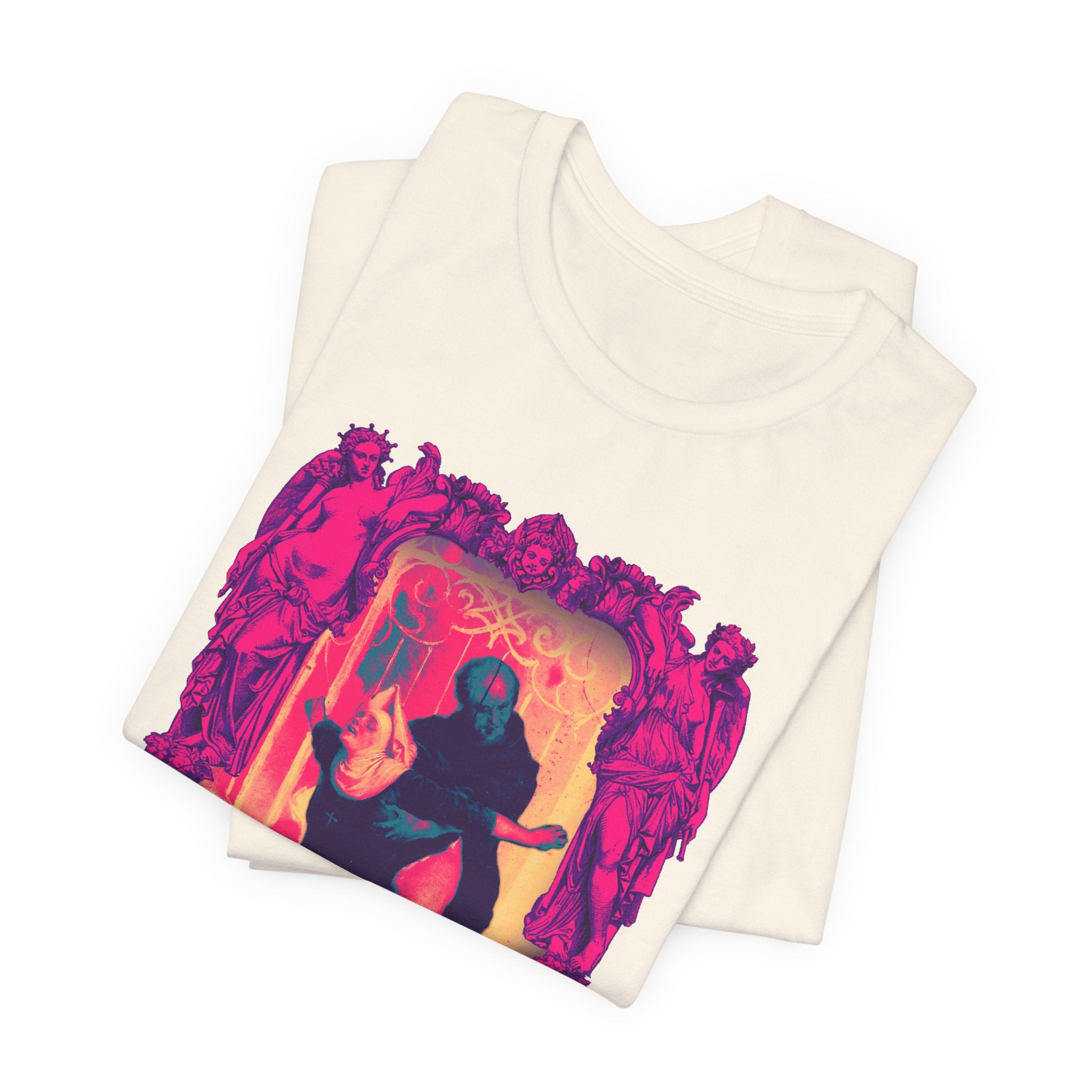 LucidSickness “The Sin” Neon Gothic Graphic T-Shirt