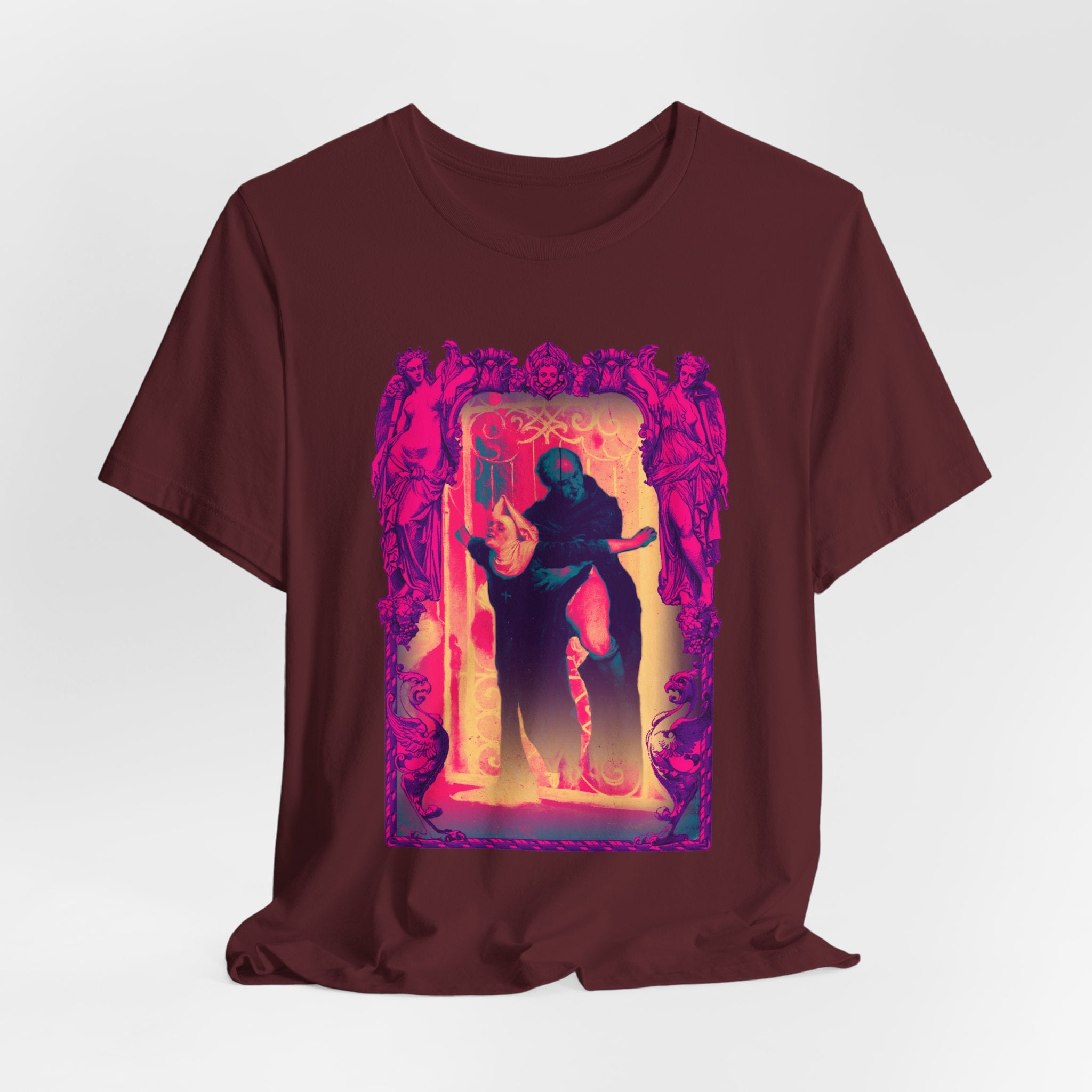 LucidSickness “The Sin” Neon Gothic Graphic T-Shirt