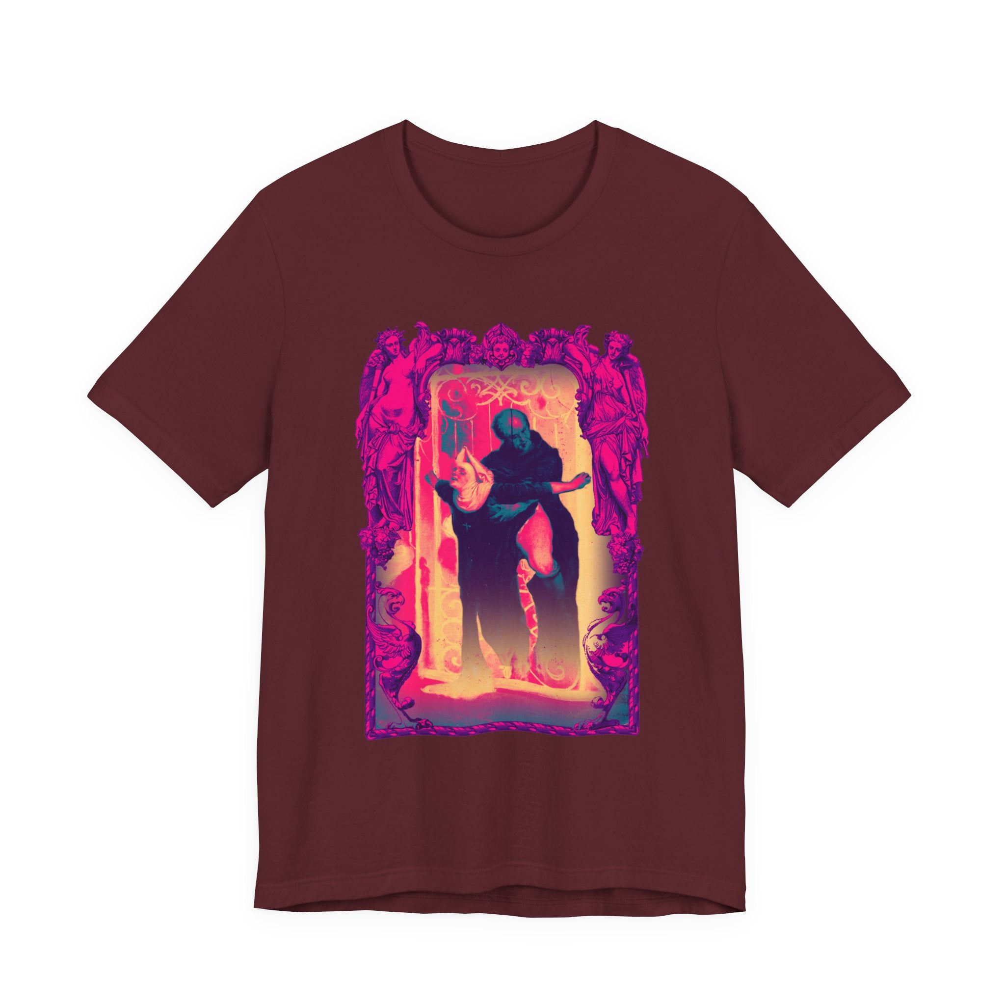 LucidSickness “The Sin” Neon Gothic Graphic T-Shirt