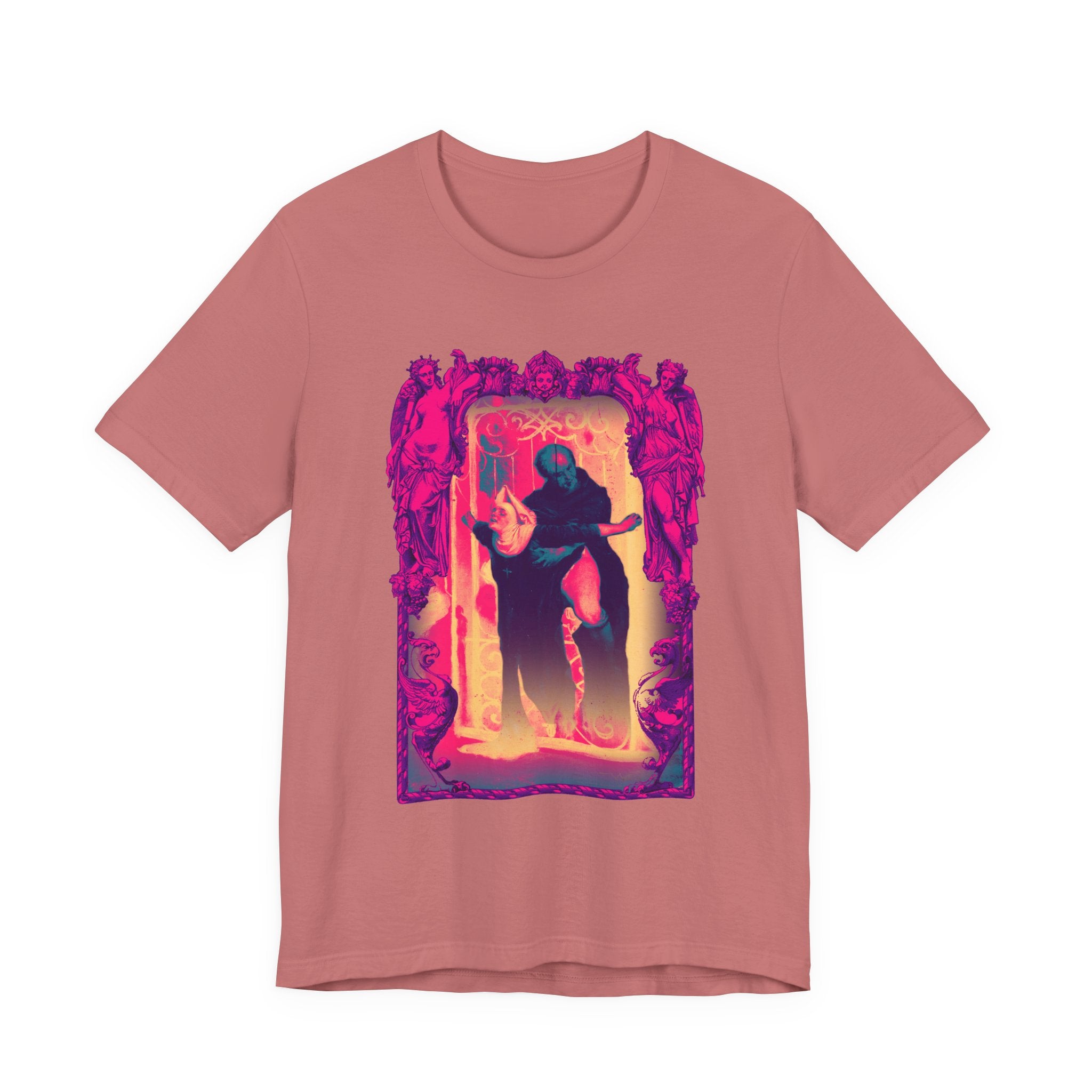 LucidSickness “The Sin” Neon Gothic Graphic T-Shirt