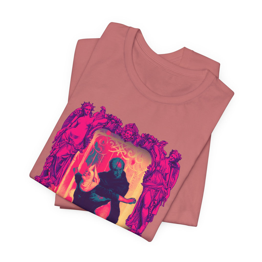 LucidSickness “The Sin” Neon Gothic Graphic T-Shirt