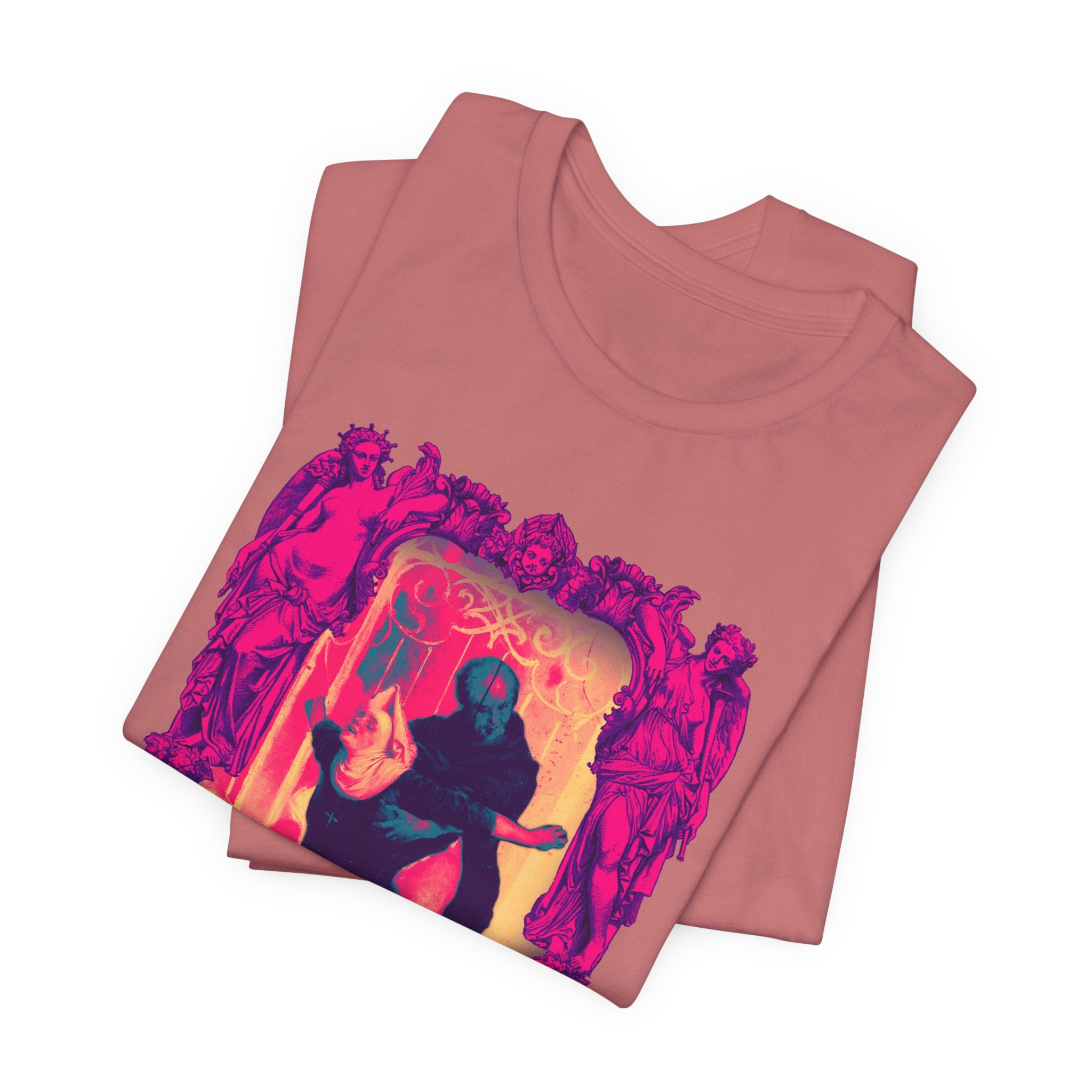 LucidSickness “The Sin” Neon Gothic Graphic T-Shirt