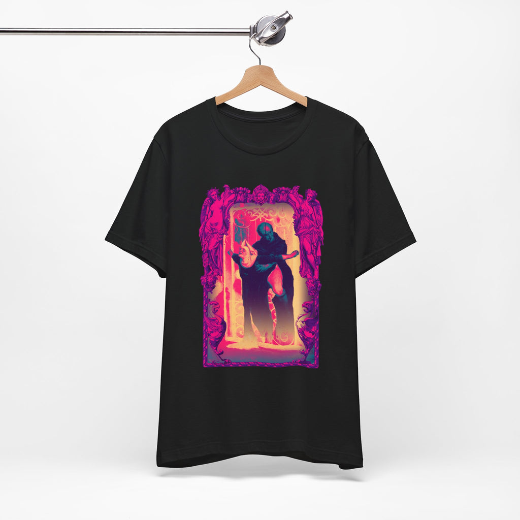 LucidSickness “The Sin” Neon Gothic Graphic T-Shirt