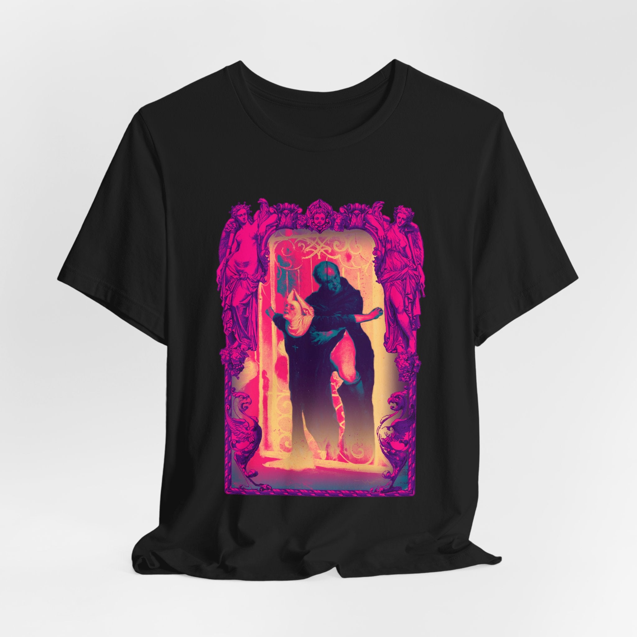 LucidSickness “The Sin” Neon Gothic Graphic T-Shirt