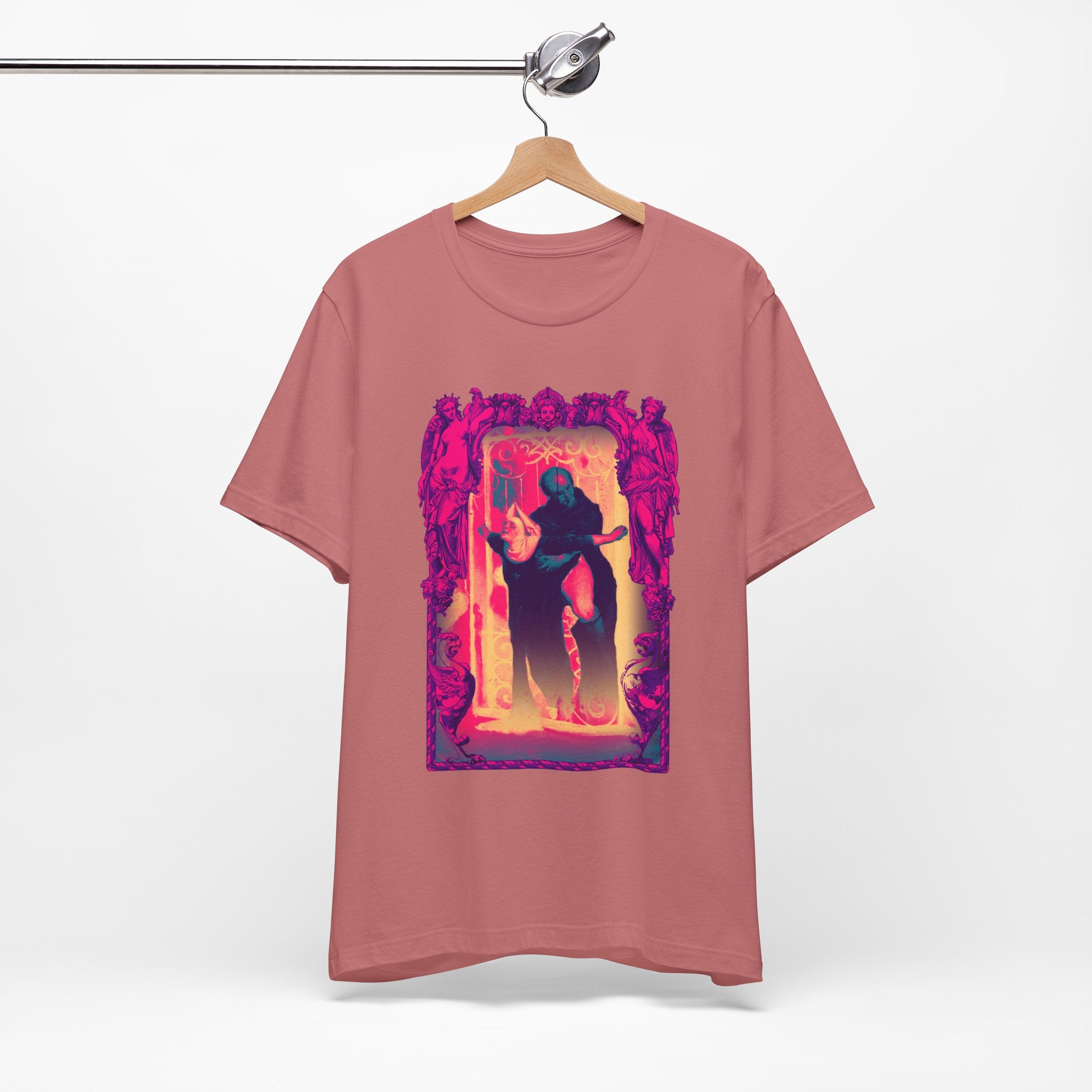 LucidSickness “The Sin” Neon Gothic Graphic T-Shirt